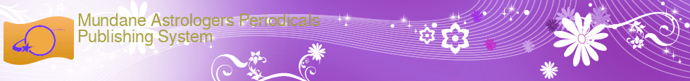 Mundane Astrologers Periodicals Publishing System